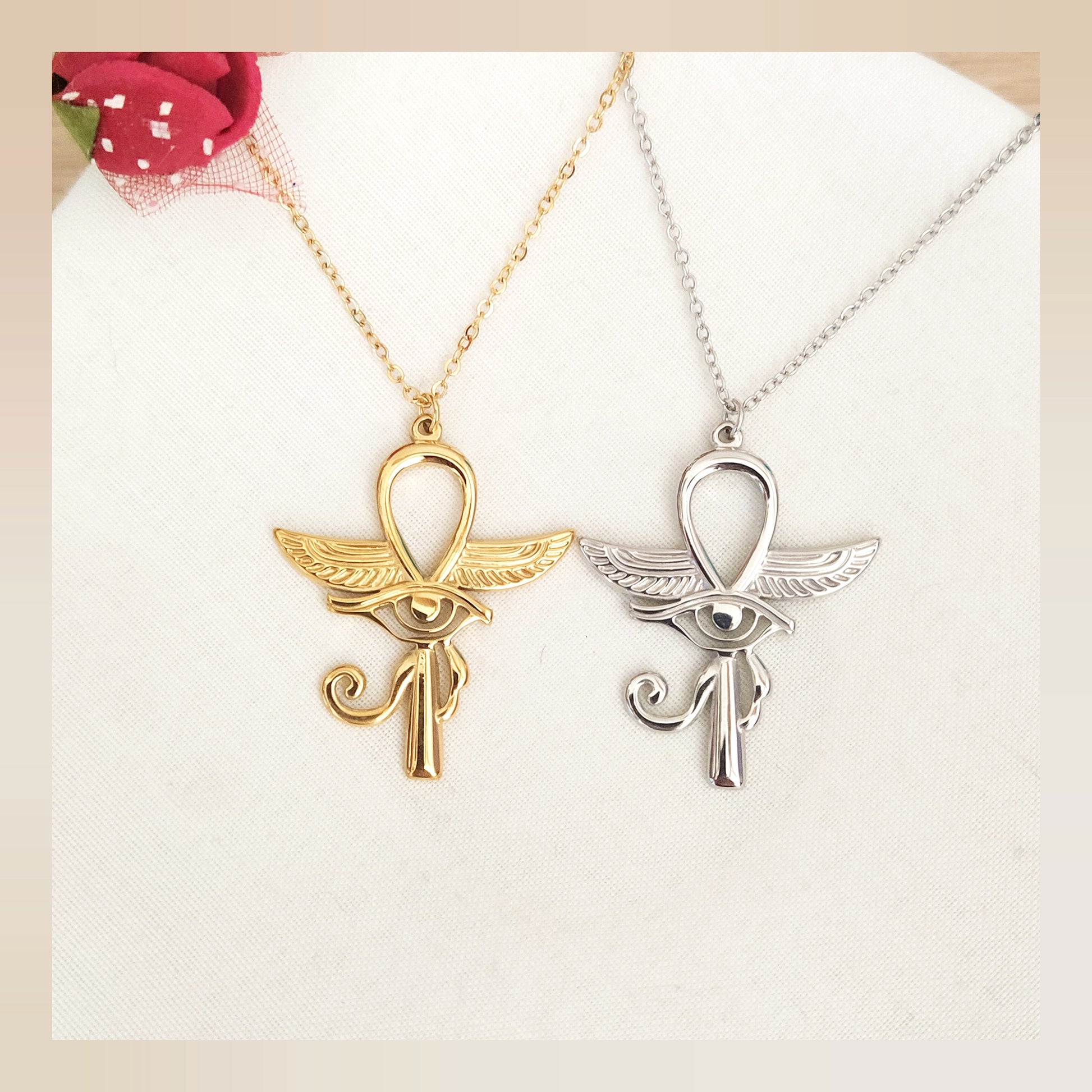 collar ojo de Horus egipcio