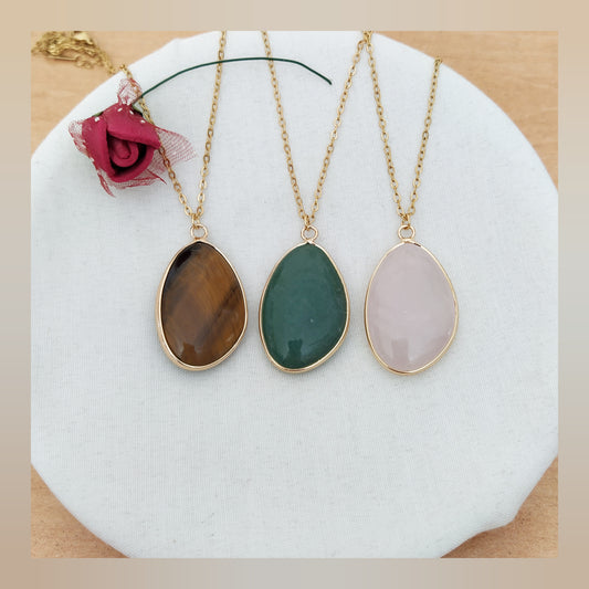 Collar mineral acero