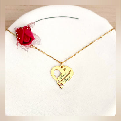 Collar Personalizado Corazón