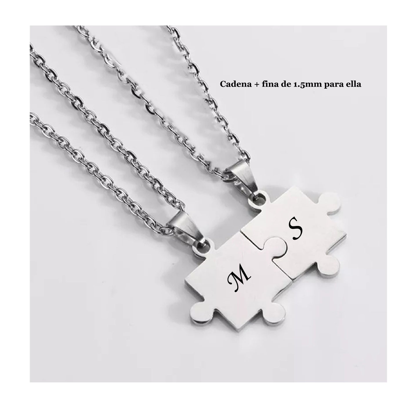 Collares puzzle parejas