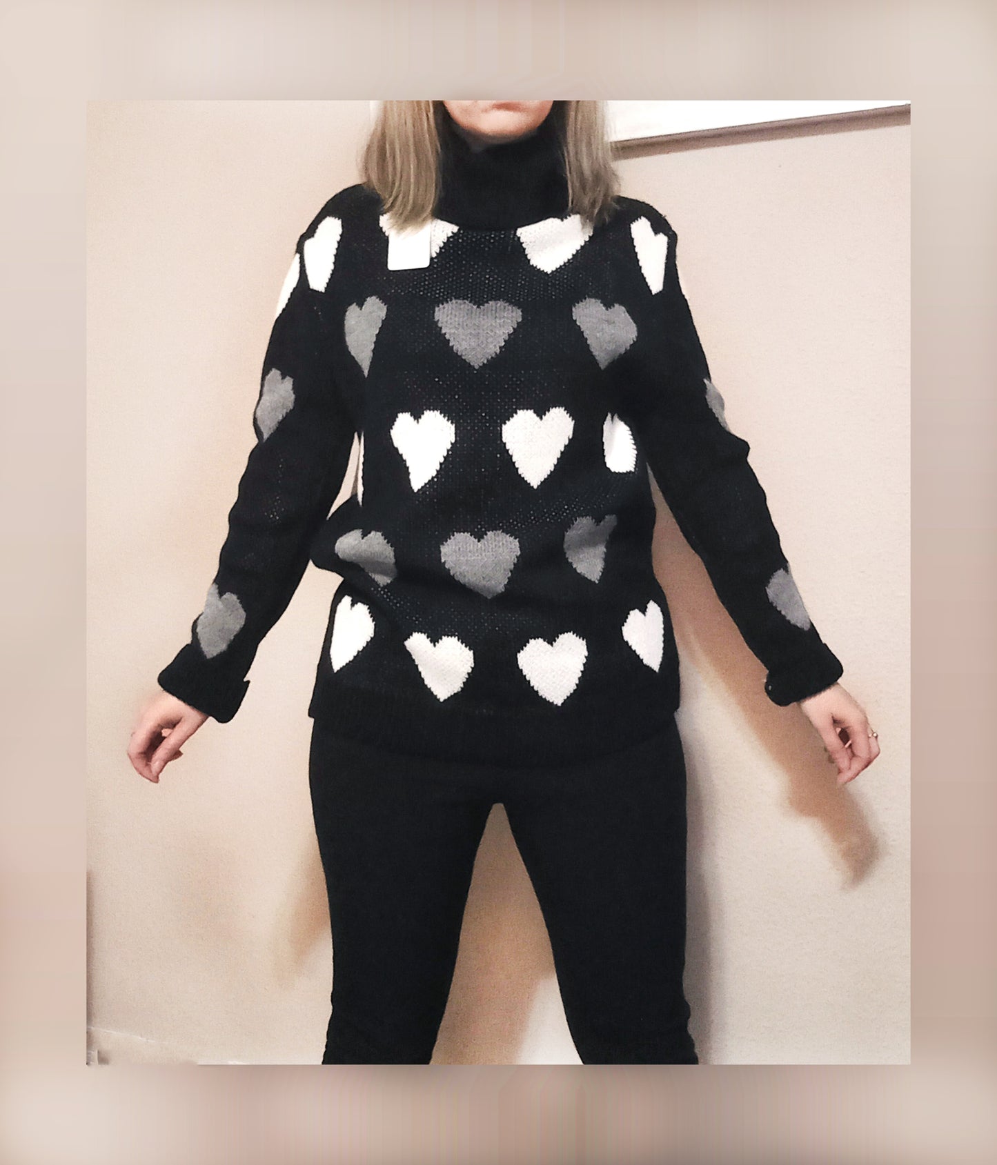 Jersey cuello Corazones