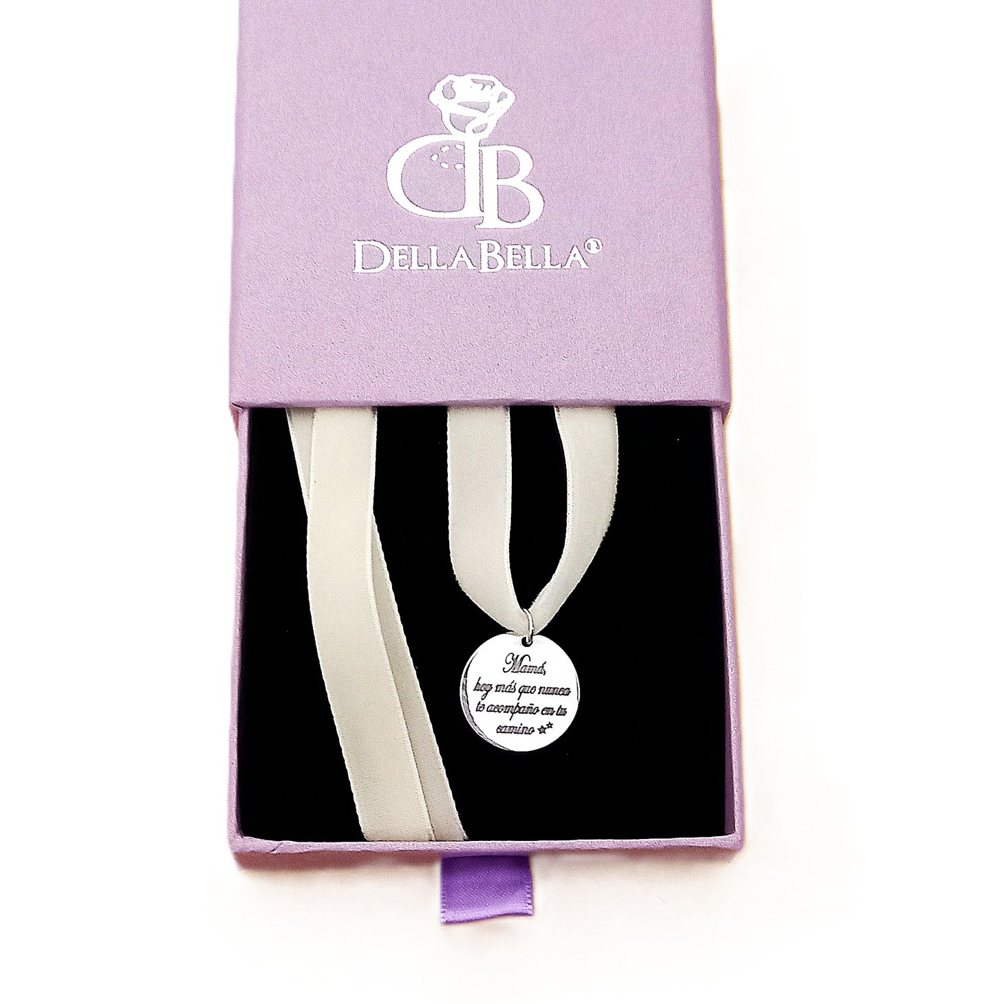 Lazo ramo terciopelo de novia personalizado plata