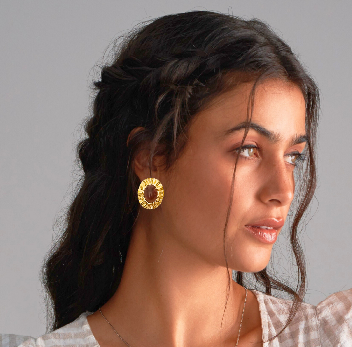 Pendientes Sofía acero