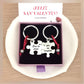 Pack 2 Llaveros Puzzle acero