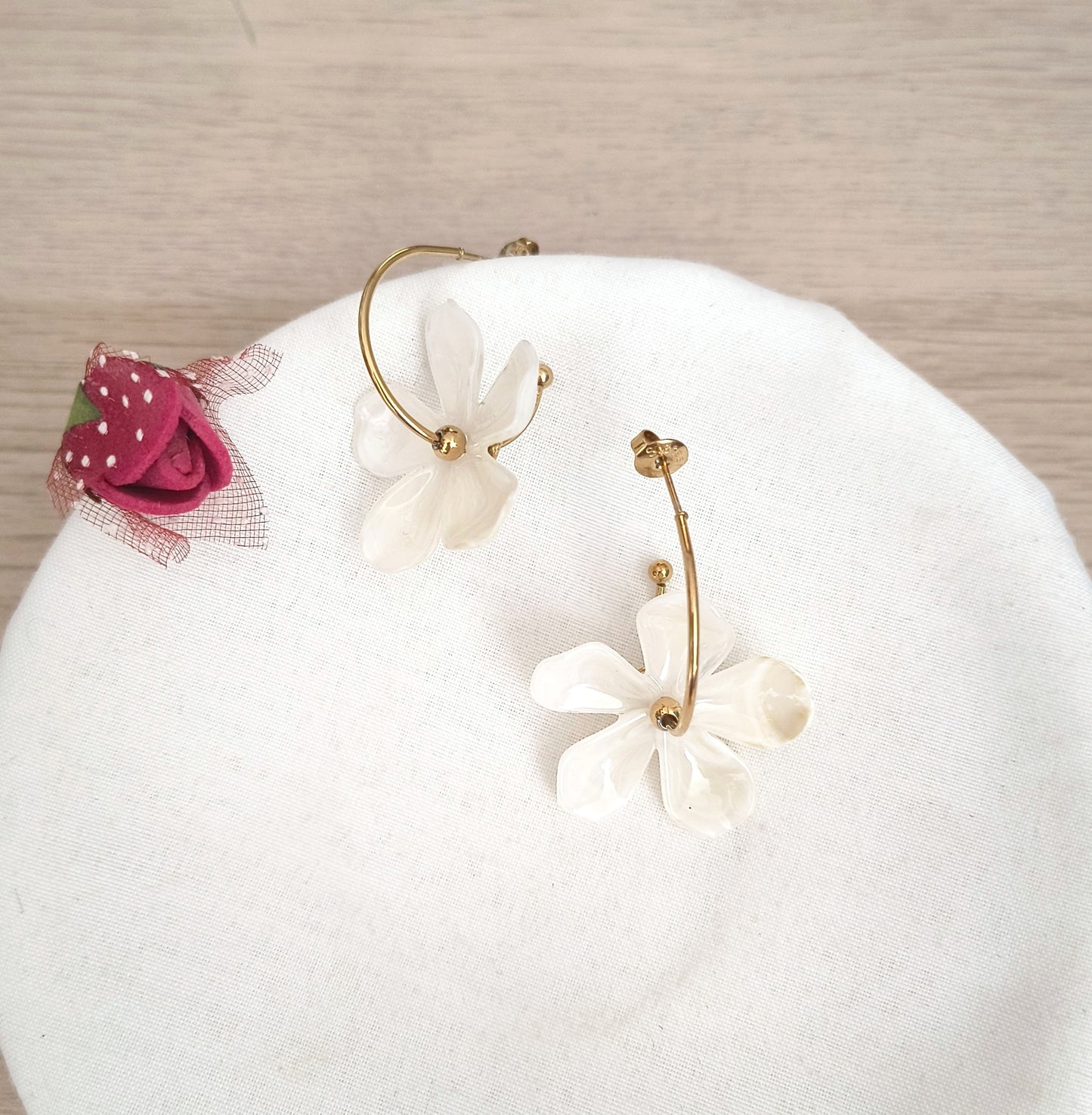 Pendientes Olivia acero