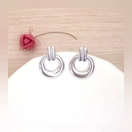 Pendientes largos Vicky acero