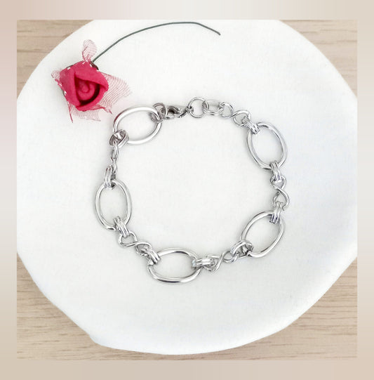 Pulsera Anastasia acero