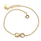 Pulsera Infinito Circonitas plata