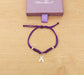 Pulsera solidaria Cáncer plata