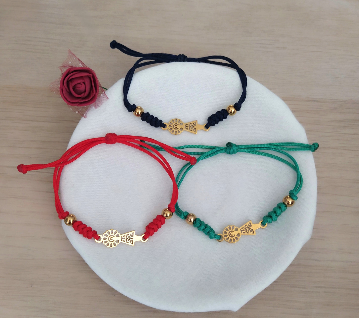 Pulsera Virgencita acero