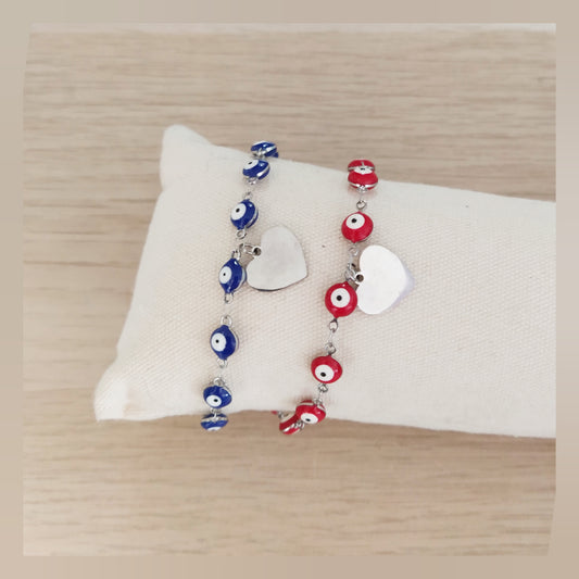 Pulsera Ojo turco colgante