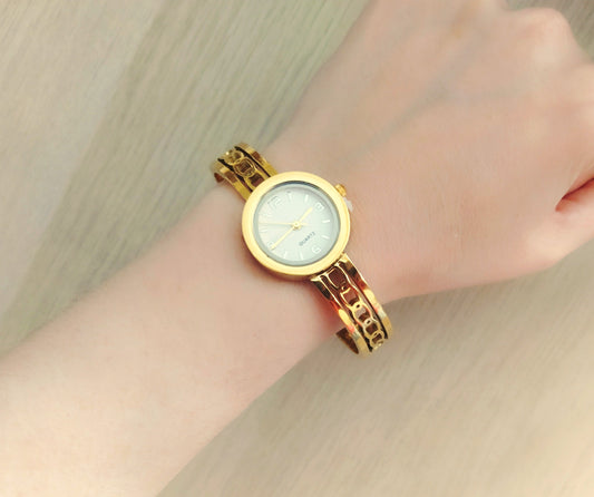 Reloj pulsera rigida acero