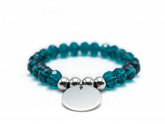 Pulsera Cristal verde