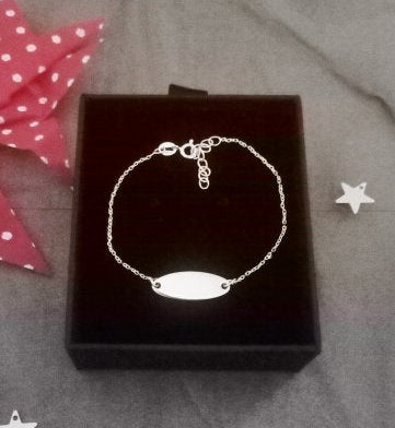 Pulsera Esclava Ovalada