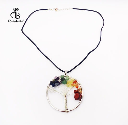 Collar Árbol de la vida-Multicolor