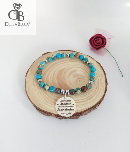 Pulsera Turquesa Plata