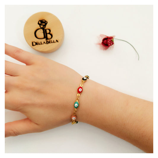 Pulsera ojos turcos