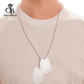 Collar Placa Militar acero
