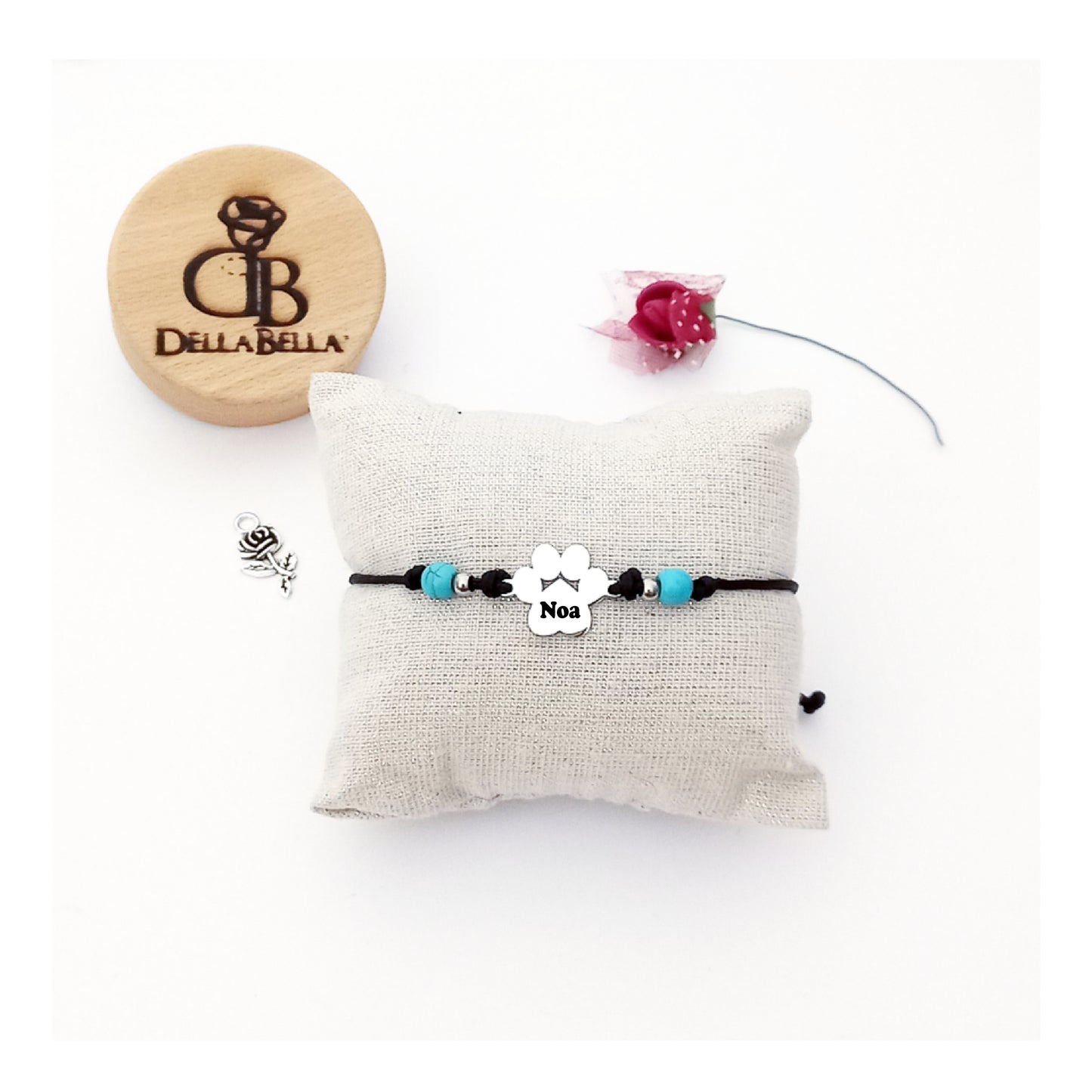 Pulsera personalizada huella