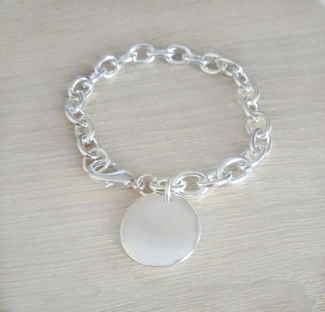 Pulsera Luna plata