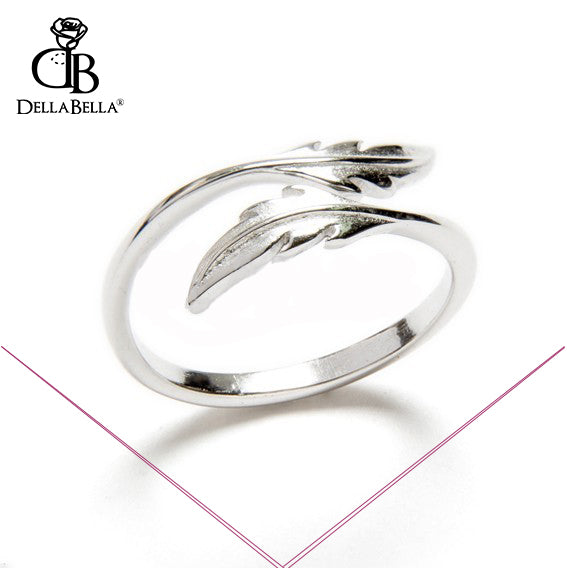 Anillo pluma ajustable