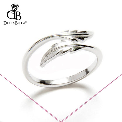 Anillo pluma ajustable