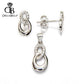 Conjunto infinito circonitas plata