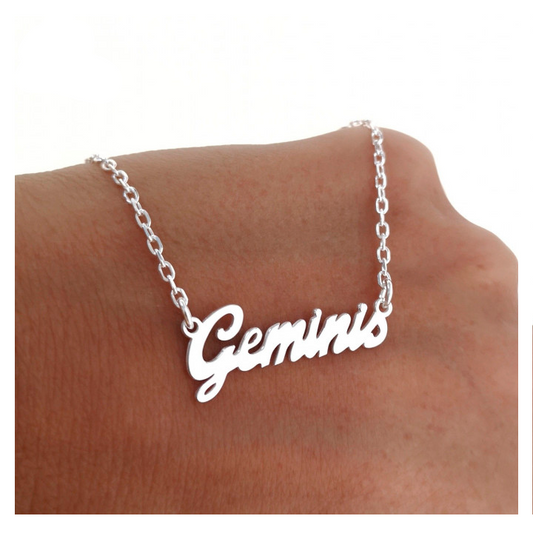 Gargantilla Personalizada nombre Plata