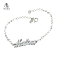 Pulsera personalizada Nombre Plata