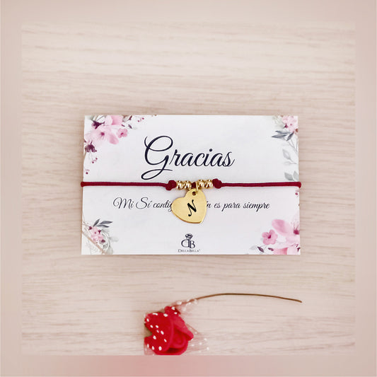 Pulsera Corazón personalizado acero