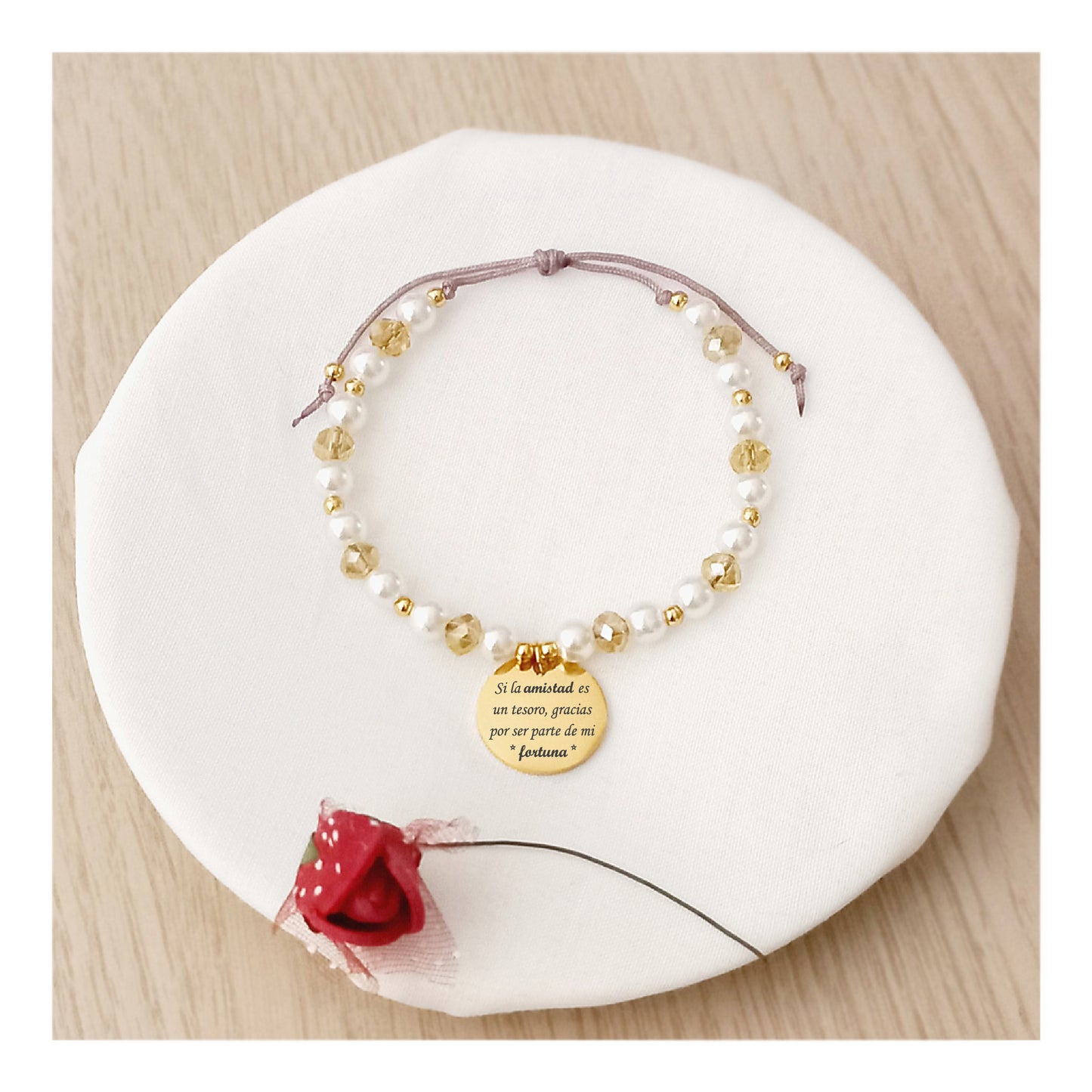 Pulsera personalizada Lisa