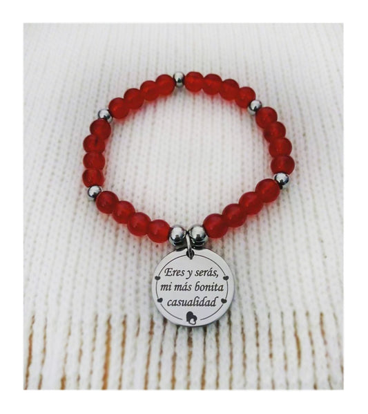 Pulsera personalizada bolas LOVE