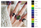 Anillo multicolor